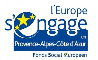 formation d'insertion socio professionnelle var logo fond social européen